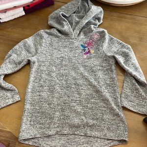 Toddler Girls Hooded Knit Tee
